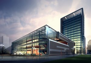 Edificio de estructura de acero prefabricado personalizado Edificio de acero comercial de oficina de bajo costo - Product Image 2