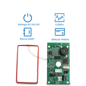Modulo lettore di schede RF Read modulo EM4100 RFID con porta seriale RS232/UART