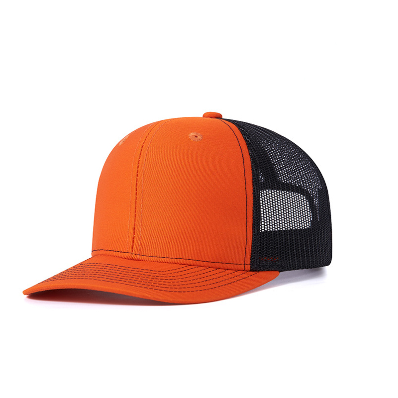 Malla naranja y negra