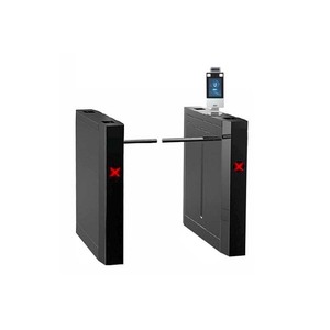 Security Entrance Pedestrian Barrier One Metal Rod Bidirectional Turnstile Gate Controller with One Arm Gate Barrier With <strong>Sensor</strong> - Product Image 4