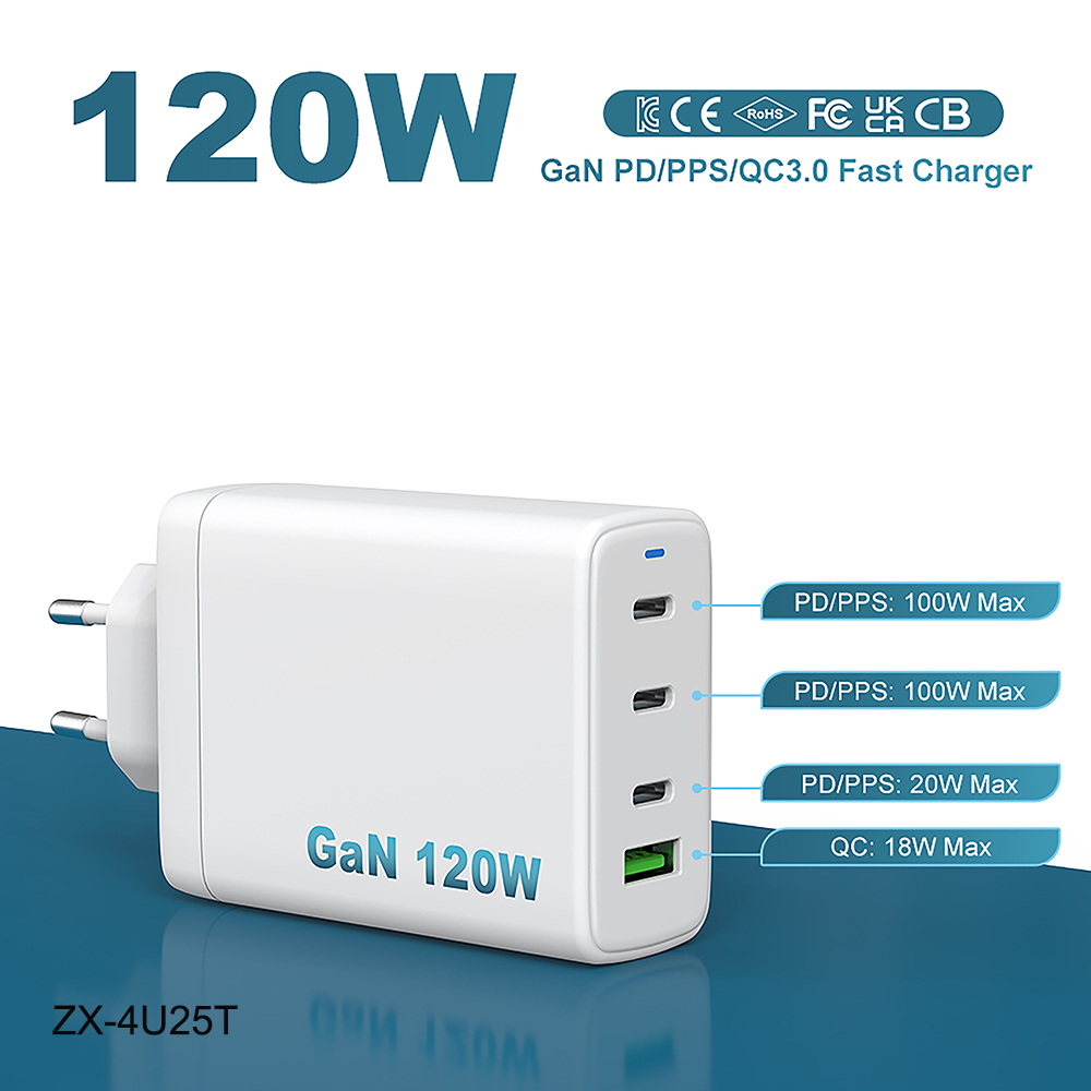 120W 4 ports GaN