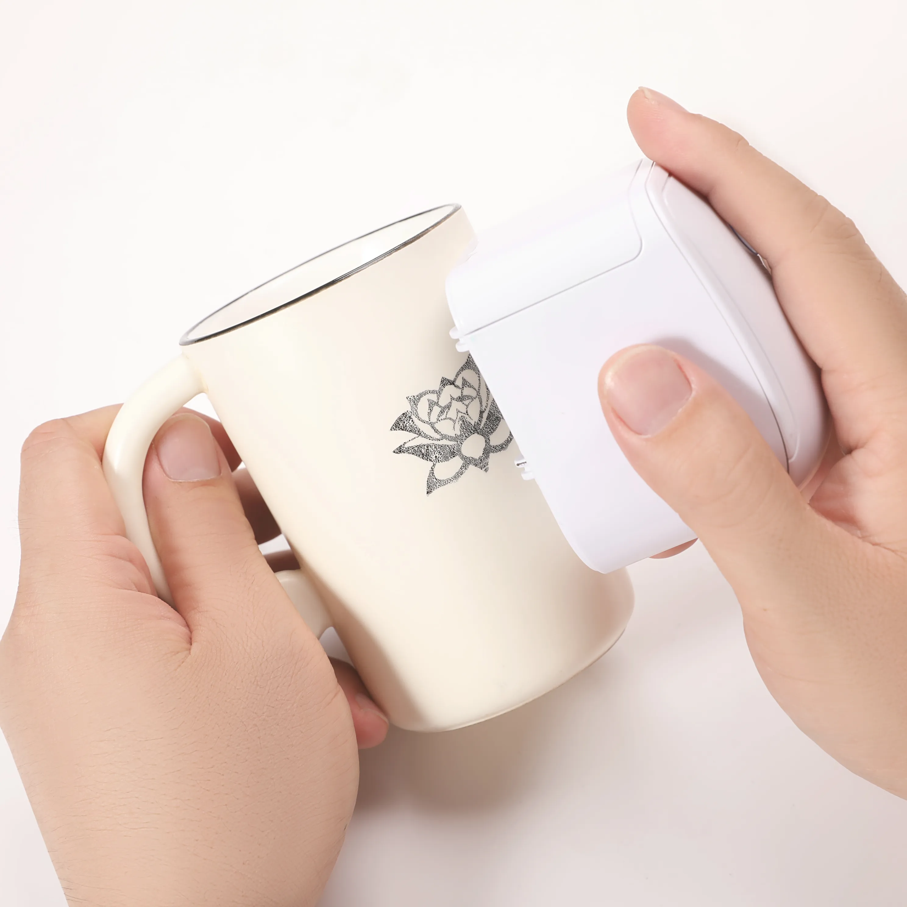 handheld tattoo printer with voice prompt connected with wifi handheld printer