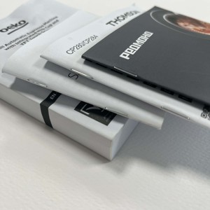 QSG katlanabilir kullanım kılavuzu kitap Poster broşür broşür kullanım kılavuzu eyer dikiş yapışkan ciltleme geri dönüşümlü kağıt - Product Image 1