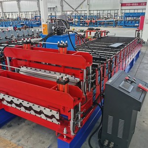 Đôi tấm Tường <span class=keywords><strong>Jupiter</strong></span> sóng kim loại tấm mái cuộn tạo thành máy - Product Image 5