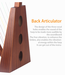 15-dize arp İrlandalı antik arp profesyonel müzik aleti klasik arp satılık - Product Image 4