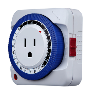 โรงงานราคา15นาทีช่วงเวลา24ชั่วโมง Us Plug ในร่มจับเวลา125V Mechanical Timer Us - Product Image 3