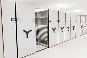 Уплотнитель файлов стальной мобильный уплотнитель картотечный шкаф мобильный стеллаж умная система хранения файлов - Product Image 6