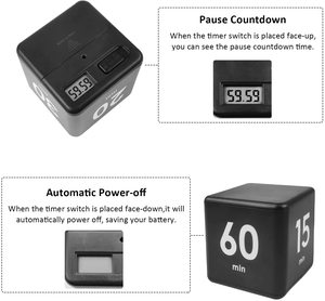 Einfache Bedienung Timer Countdown für mehrere Timer 5 10 15 25 30 45 60 Countdown-Timer - Product Image 5