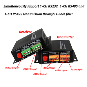 Multimode <strong>RS485</strong>/422/<strong>RS232</strong> Multi Function Fiber Optic <strong>Modem</strong> FC 2KM Fiber Converter <strong>RS485</strong>/422 To Ethernet Fiber Converter - Product Image 4