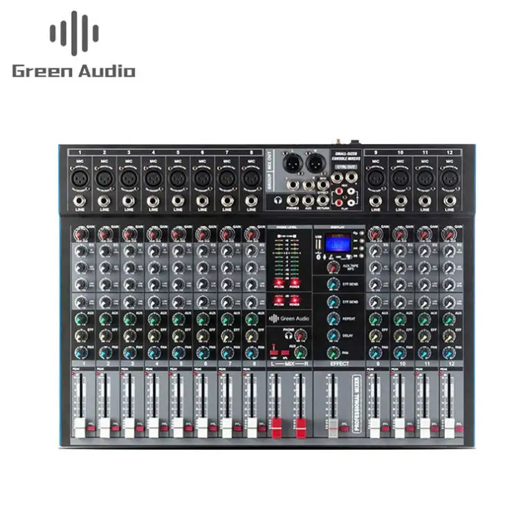 GAX-ET12 nouveau Design utilisé système de musique mélangeur Audio maison amplificateur USB \ courant direct avec BT
