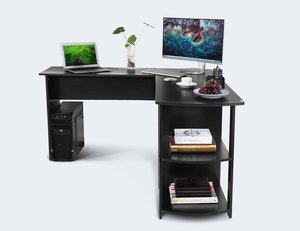 Escritorio de oficina moderno multifunción extensible plegable mesa de ordenador de oficina