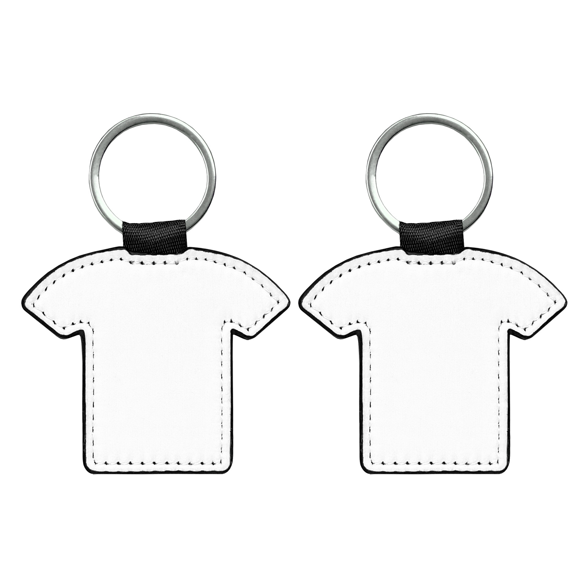 Vêtements blancs-impression recto-verso