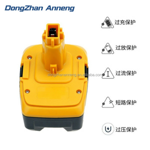 批发价格18V 6000毫安时锂离子充电电池更换Dewalts电动工具电池DC9180 DC9180C DC9182