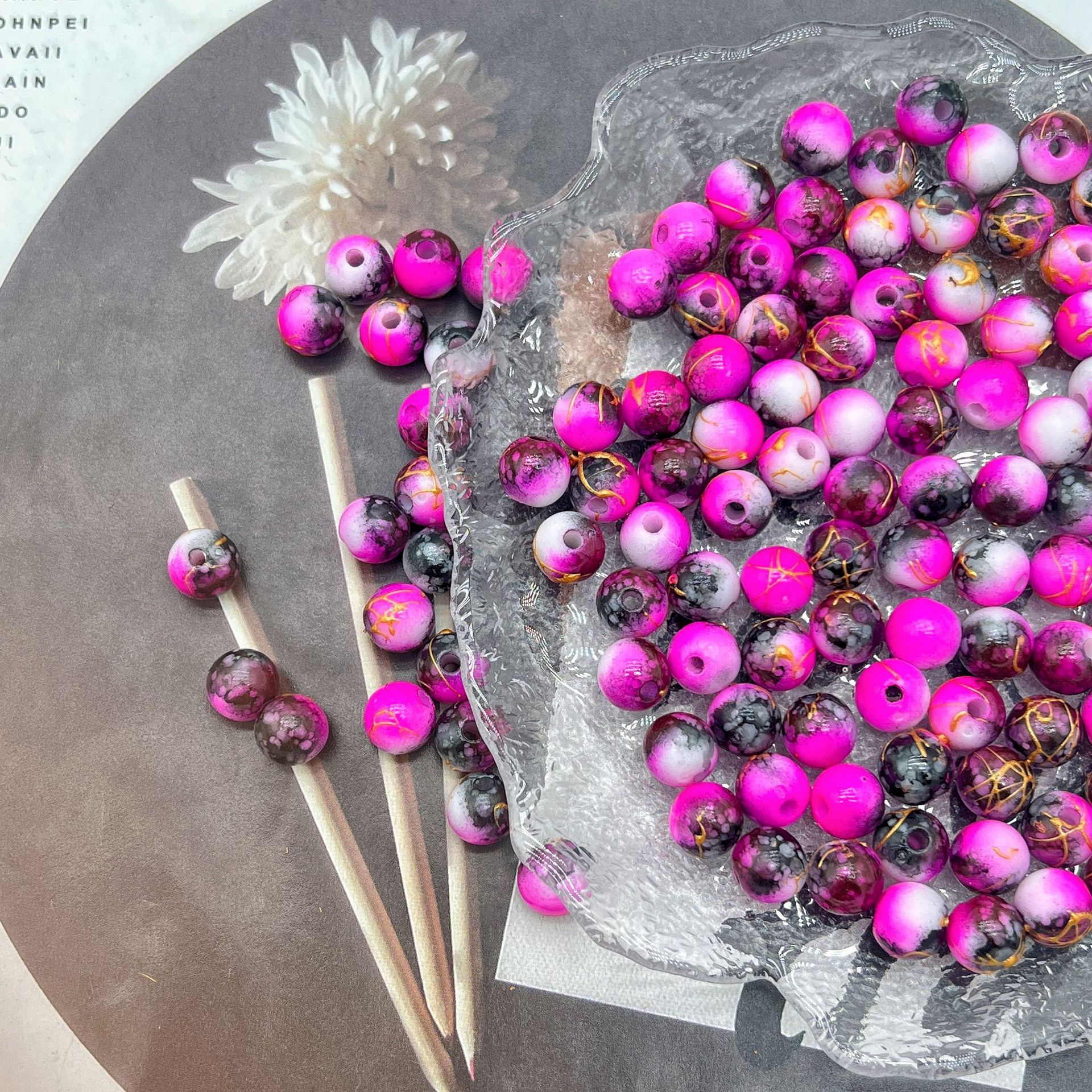 Fuchsia pink