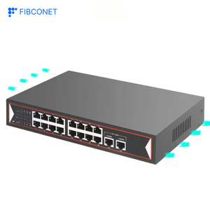 Desktop-Switch 100M 16-Port-2-Gigabit-Ethernet-Port-Switch Netzwerk-Switch - Product Image 6