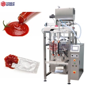 YB-520J macchina multifunzione verticale automatica macchina per il riempimento di salsa di pomodoro e macchina per il confezionamento di salsa di insalata - Product Image 1