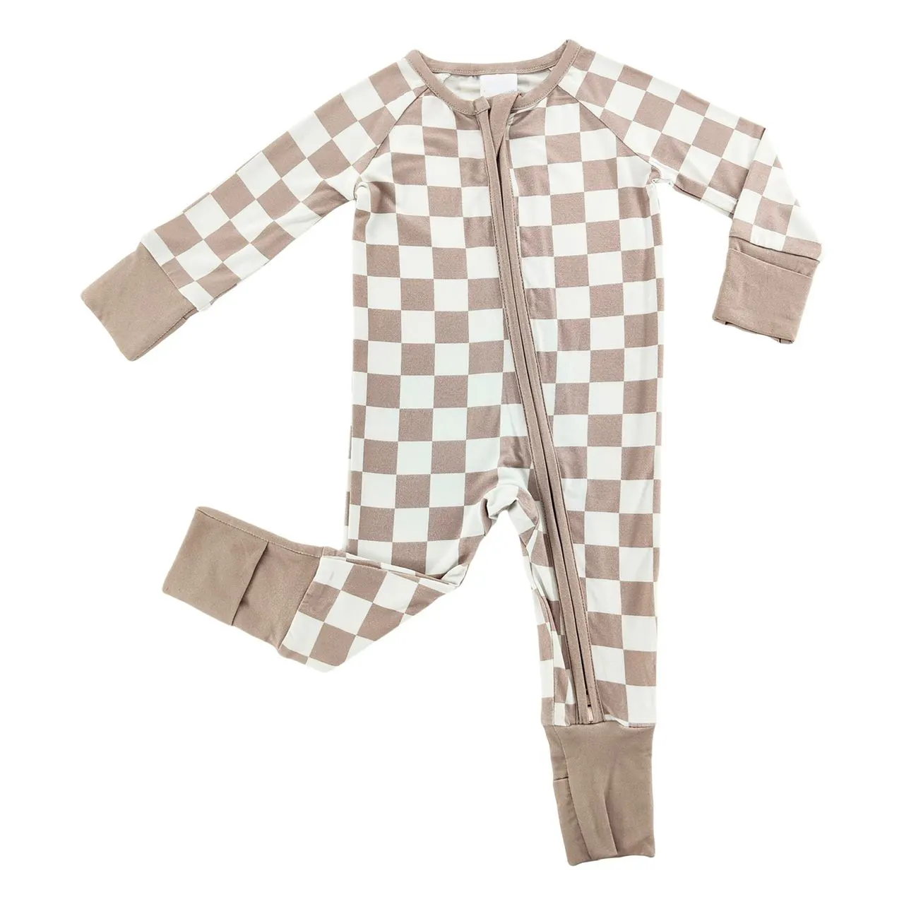 Bamboe Viscose Zachte Baby Jumpsuit Pyjama Pasgeboren Slapers Jongen Meisje Kleding Bedrukt Custom Baby Rompertjes