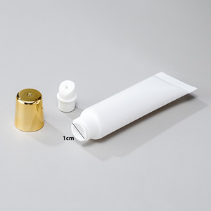 Custom Private Label 5ml 10ml 15ml White PP Material <strong>Slender</strong> Squeeze <strong>Tube</strong> for Lip Gloss Lip Glaze Packaging for Eye Cream - Product Image 5