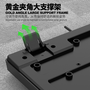 VON15有線キーボードとマウスのコンボキットUSBインターフェイスデスクトップまたはラップトップコンピュータ上のビジネスホームオフィスゲーム用 - Product Image 5