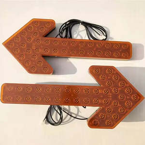 ไฟเตือนจราจรไฟกระพริบ LED ลูกศรบอกทิศทาง - Product Image 5