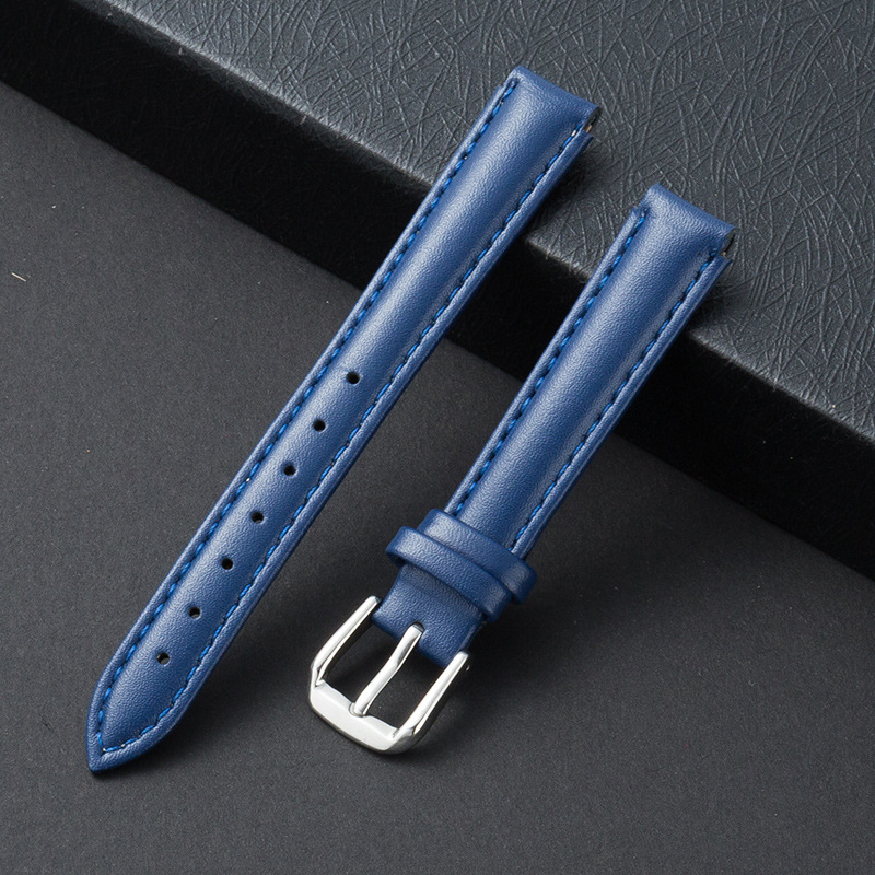Tejido liso de dos capas (azul)