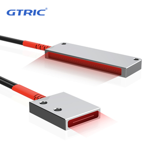 GTRIC小型アレイタイプ光ファイバー近接センサー20mm存在検出フラット拡散光ファイバーアンプセンサー - Product Image 2