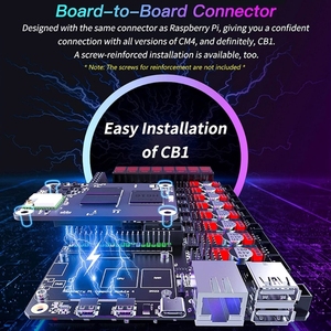 Bộ phận máy in 3D btt MANTA m8p Bảng điều khiển Bo mạch chủ tích hợp 32 bit Tương thích với CB1 hỗ trợ klipper Marlin firmware - Product Image 4