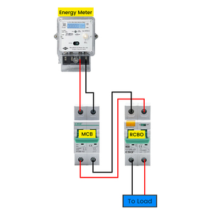 Disyuntor de corriente Residual con interruptor rcq HYCB8L-63 tipo A, 16A, 6Ka - Product Image 4