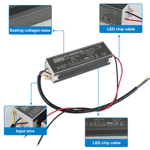 Efficiency Universal Zetoo CSE 20W Timer Control Dimming Street Light Power Supply <strong>LED</strong> Driver 3 Year Warranty - Product Image 3