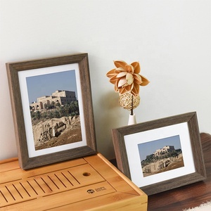 Cinese naturale rustico retrò bianco nero naturale legno naturale 20X35 MM bastone con struttura in legno per fare la cornice della foto