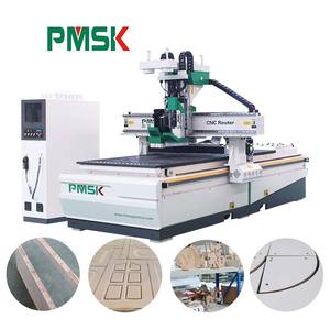 Funiture-línea de producción de enrutador Cnc, máquina de tallado de nido de madera, carga y descarga automática - Product Image 2
