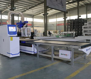 Mesa de vacío para máquina Cnc de madera y aluminio Enrutador Cnc Atc con plataforma de descarga de carga, enrutador Cnc Atc de - Product Image 2
