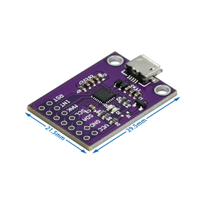 CP2112デバッグボードUSB-SMBusI2C通信モジュール2.0MicroUSB2112 CCS811用評価キットarduino用センサーモジュール - Product Image 5