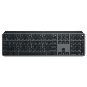 Teclado retroiluminado Logitech MX Keys S inalámbrico RGB original, perfil bajo, Escritura precisa silenciosa, teclas programables para escritorio - Product Image 1
