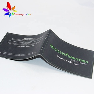 定制私人标签光面纸商业小册子/海报/传单/指导书 - Product Image 6