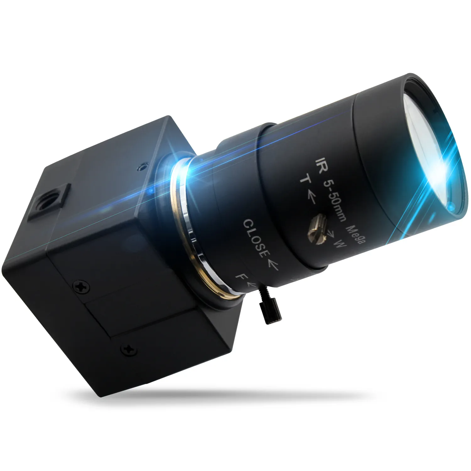 Caméra USB ELP 1280*720 OV9712 5-50mm objectif varifocal sécurité CCTV Surveillance machine vision caméra usb avec câble usb de 3 mètres