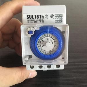 SUL181H Timer Meccanico Timer Interruttore 220V 16A 24H 8 Impostazioni Manuale/Auto Controller - Product Image 5