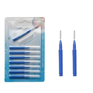 Cepillos interdentales de nailon, cerdas suaves de 0,6mm, 0,8mm, 1,0mm, limpieza Oral, palo de hilo dental de ortodoncia, gran oferta - Product Image 3