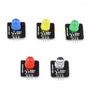 DC 3,3 v-5v 10mm Licht emittierende Modul LED-Sensor LED-Anzeige Licht emittierende Röhren modul für Arduino rot gelb blau grün weiß - Product Image 3