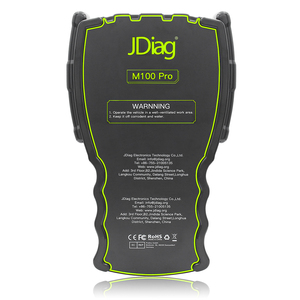 Testeur d'analyseur de batterie 12V JDiag M100 Pro OBD2 Scanner Support d'outil de diagnostic automobile pour moto - Product Image 3