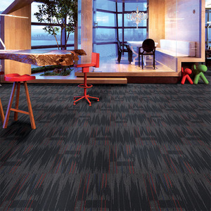 Autovi Polypropylene văn phòng broadloom Thảm Jacquard thương mại striated Thảm gạch - Product Image 1