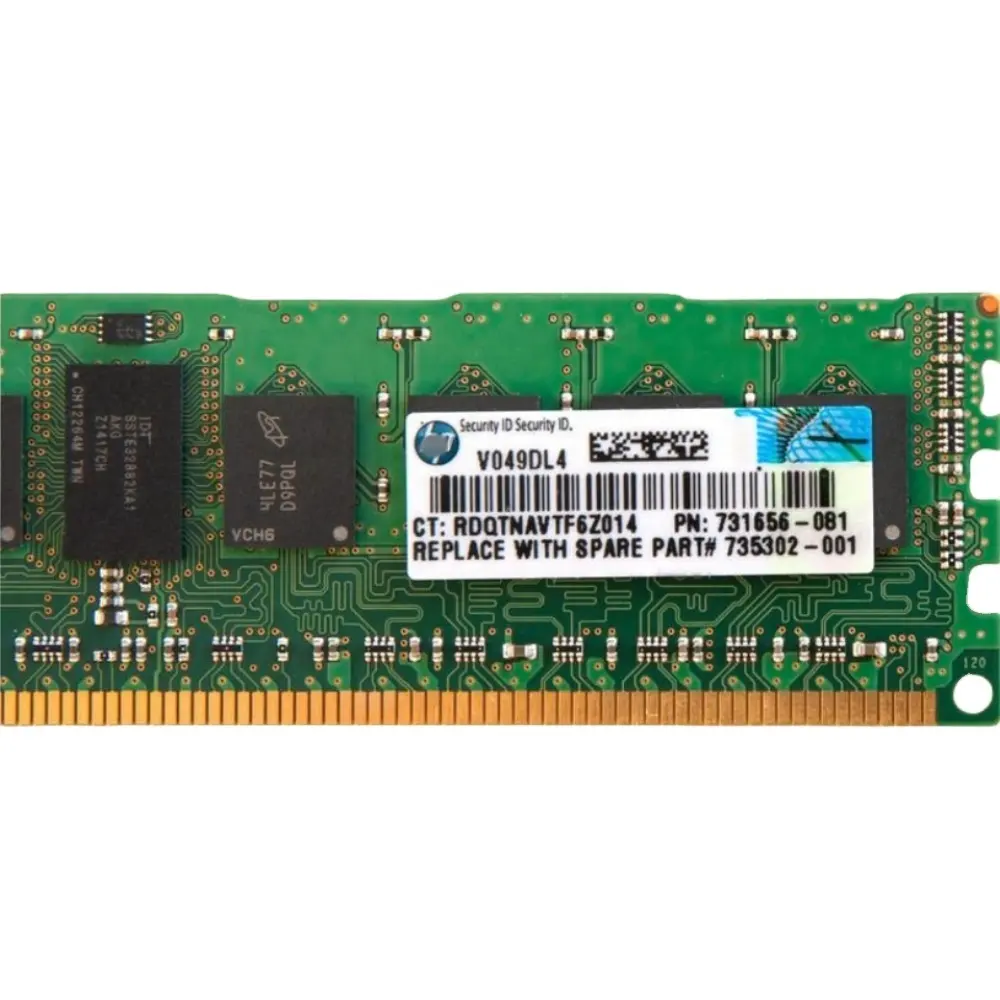 Servidor RAM 8GB DDR3 1600Mhz Kits de memória 731765-B21 735303-001 731657-081 para DL580p SL270 WS460c G8