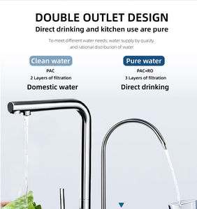 Yeni tasarım küçük boyutlu mutfak su arıtıcısı kapalı kasa su arıtıcısı undersink su filtresi - Product Image 5