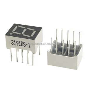 0.39 pollici 1 cifra tubo digitale LED evidenza catodo comune rosso 3191AS/AH anodo comune 3911BS/BH 7-segmento display a LED nuovo - Product Image 2