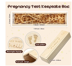 Ahşap bebek açıkladı kutusu bebek yeni yıl hediyeleri ortaya - Product Image 6