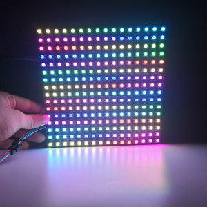 แผงไฟ RGB 8*8 Matrix หน้าจอพิกเซล LED แบบ5050 SMD WS2812B แผงวงจรสามารถเปลี่ยนได้ - Product Image 6