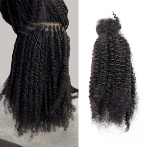 [HOHODREADS] Large <strong>Stock</strong> Cheveux Humains 4C Kinky Curly Texture Hair Bundle 100% Virgin <strong>Human</strong> Hair Bundle for Braiding - Product Image 1