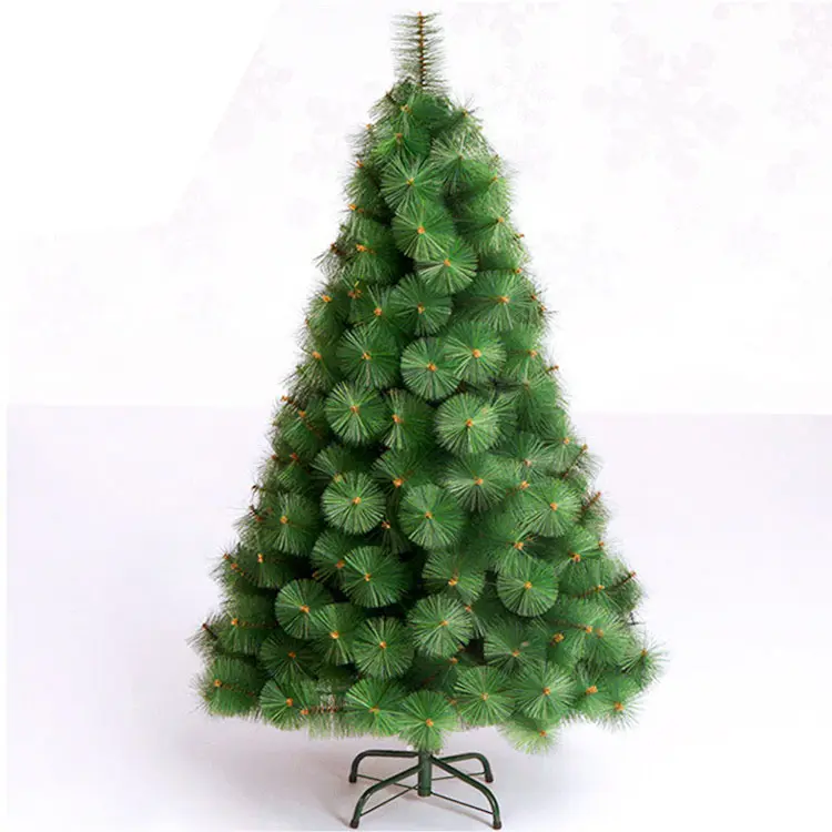 Decoração de casa árvore de natal, pré-iluminada, árvore de natal, férias para decoração, área interna, 3ft a 7ft, verde, oem, item de pvc personalizado