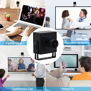 Cámara USB ELP de 8MP para ordenador, cámara de PC gran angular, lente ojo de pez de 170 grados, Mini Cámara CCTV DE SEGURIDAD USB para Raspberry Pi - Product Image 5
