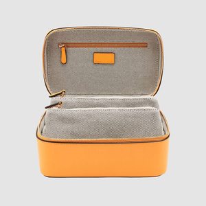<strong>New</strong> Cosmetic Storage Box Makeup Vagen Leather Travel Vanity case Custom Cosmetic Bags &amp; Cases with <strong>Pouch</strong> - Product Image 2